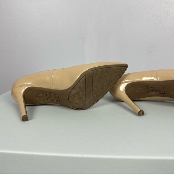 Circus by Sam Edelman Nude Patent Leather Heels Size 9 - Picture 9 of 11